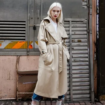 Streetwear stye autumn winter new fashion Faux Leathe women long trench full sleeve PU female coats tops gx1219 drop shipping
Streetwear stye autumn winter new fashion Faux Leathe women long trench full sleeve PU female coats tops gx1219 drop shipping