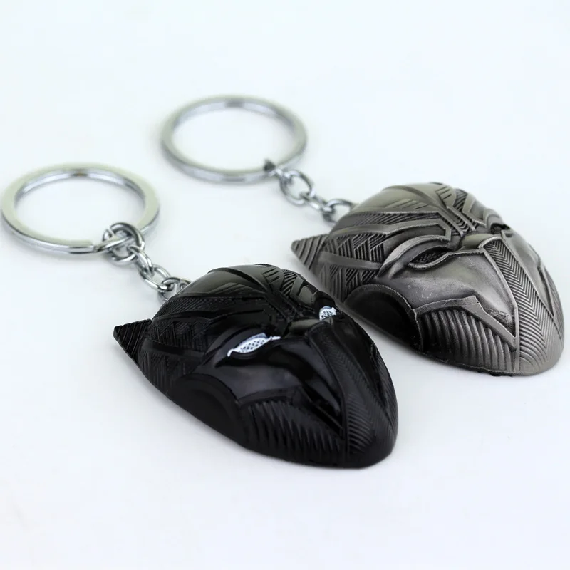 MQCHUN-DC-Marvel-Comics-Black-Panther-Keychain-For-Men-Superhero-Captain-America-Civil-War-Llavero-Metal (3)