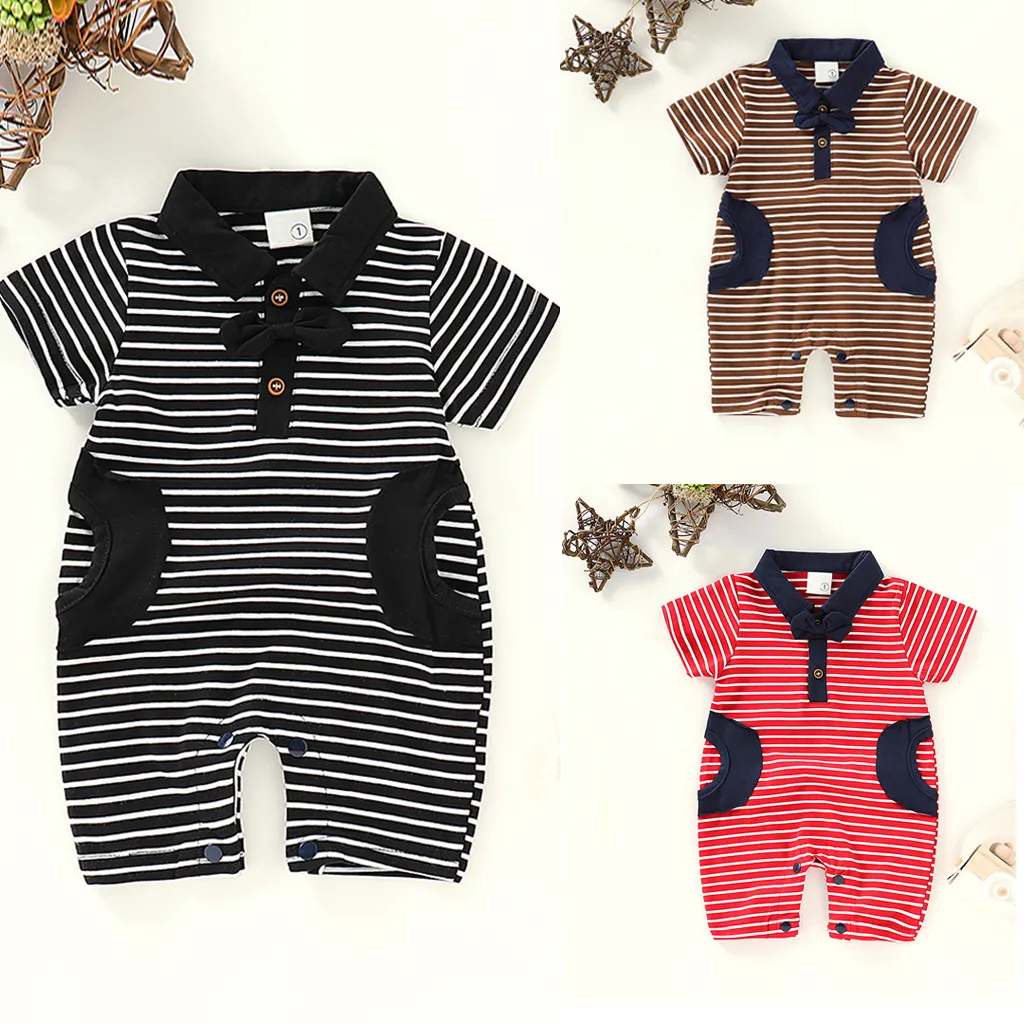Newborn Summer 2019 Baby Girl Boy Clothes Short Sleeve Fashion Striped Baby Girl Boy Rompers Baby Onesie Baby Girl Costume
Newborn Summer 2019 Baby Girl Boy Clothes Short Sleeve Fashion Striped Baby Girl Boy Rompers Baby Onesie Baby Girl Costume