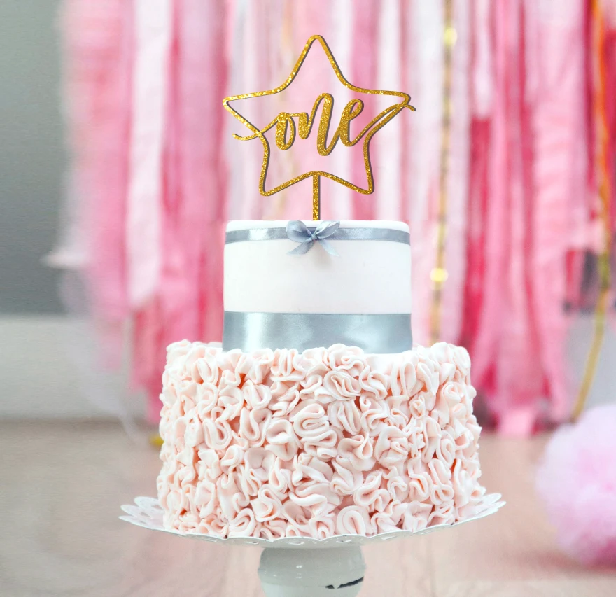 ONE Star Cake Topper,First Birthday Topper, Baby Girl Boy Unique Anniversary Toppers,Welcome baby Topper
ONE Star Cake Topper,First Birthday Topper, Baby Girl Boy Unique Anniversary Toppers,Welcome baby Topper