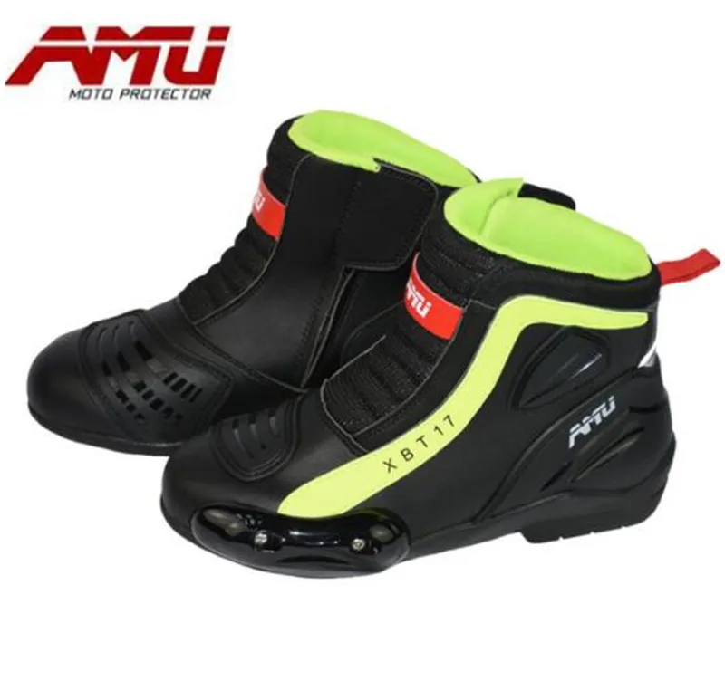 AMU Motorcycle Boots Men Waterproof Moto Boots Motocross Riding Botas Moto Shoes Motorcycle Biker Motorbike Boots Protection
AMU Motorcycle Boots Men Waterproof Moto Boots Motocross Riding Botas Moto Shoes Motorcycle Biker Motorbike Boots Protection
