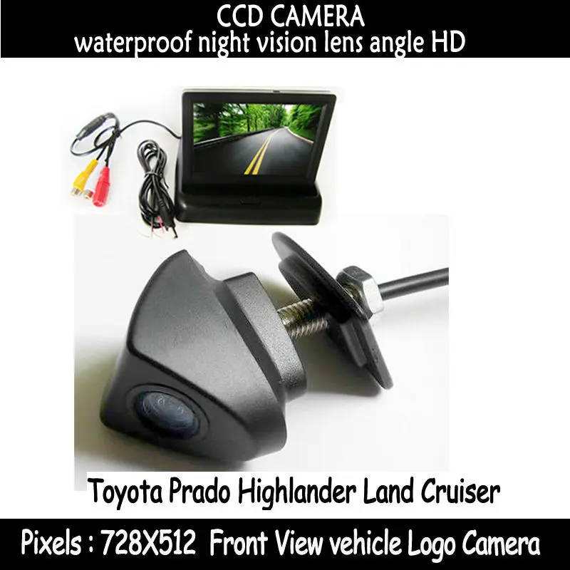 CCD Rear View Camera With 4.3 inch Color LCD Car Video Foldable Monitor for Toyota seriesToyota Prado Highlander Land Cruiser
CCD Rear View Camera With 4.3 inch Color LCD Car Video Foldable Monitor for Toyota seriesToyota Prado Highlander Land Cruiser