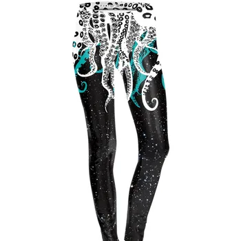 Ladies Squid Printing Fitness Leggings For Running High-waist Bottom Pants Workout Summer Thin Sports legginsy 2019 New Arrival
Ladies Squid Printing Fitness Leggings For Running High-waist Bottom Pants Workout Summer Thin Sports legginsy 2019 New Arrival