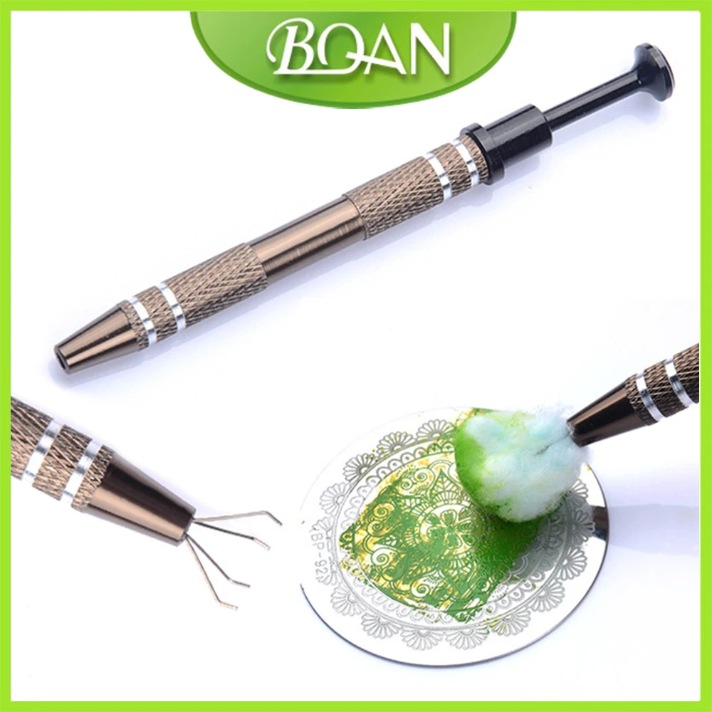 BQAN 1Pcs Alloy Manicure Saver Cotton Claw Clean Nail Stamp Template Nail Stamping Plates Tool Nail Art Tools
BQAN 1Pcs Alloy Manicure Saver Cotton Claw Clean Nail Stamp Template Nail Stamping Plates Tool Nail Art Tools