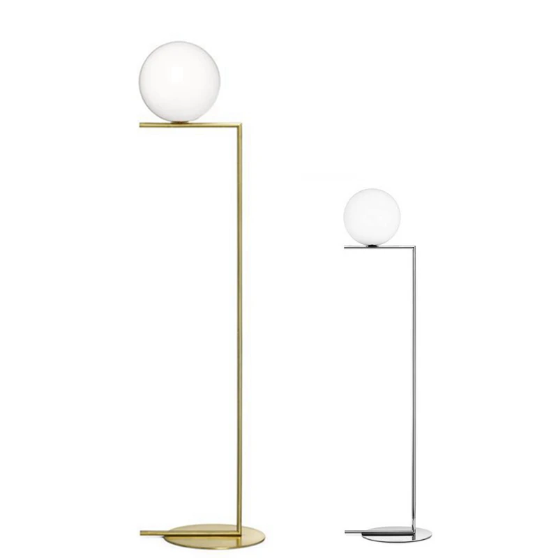 Creative simple floor lamps glass ball standing lamp chrome gold for living room bedroom new design art home decoration lighting
Creative simple floor lamps glass ball standing lamp chrome gold for living room bedroom new design art home decoration lighting