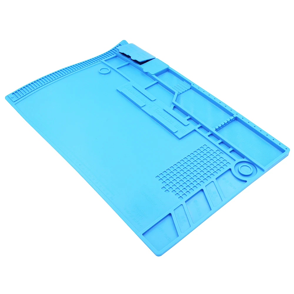 S-170 S-180 A1 A2 ESD Heat Insulation Working Mat Heat-resistant Soldering Hand Repair Tools Insulator Pad Maintenance Platform
S-170 S-180 A1 A2 ESD Heat Insulation Working Mat Heat-resistant Soldering Hand Repair Tools Insulator Pad Maintenance Platform