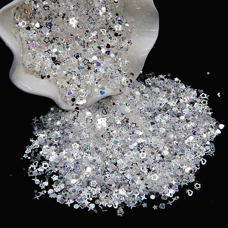 Pailettes High Flash Crystal Dot Star Heart Shape Sequins for DIY Garment Clothing Accessories Paillette Sewing Craft 3mm 10g
Pailettes High Flash Crystal Dot Star Heart Shape Sequins for DIY Garment Clothing Accessories Paillette Sewing Craft 3mm 10g