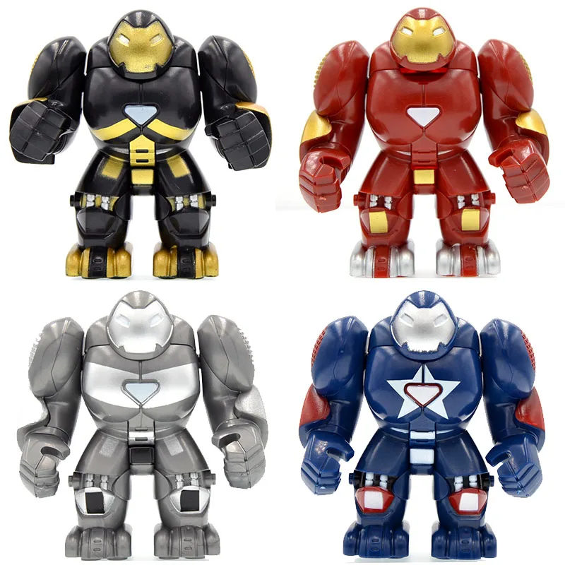 Single Sale Hulkbuster Ironman Mech MK-3 MK-7 MK38 Patriot Super Heroes Building Blocks Bricks Toys for Children DC0181 M298
Single Sale Hulkbuster Ironman Mech MK-3 MK-7 MK38 Patriot Super Heroes Building Blocks Bricks Toys for Children DC0181 M298