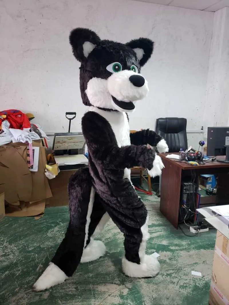 Black Husky Dog Mascot Costume Suits Cosplay Party Game Dress Outfits Clothing Advertising Carnival Halloween Christmas Easter
Black Husky Dog Mascot Costume Suits Cosplay Party Game Dress Outfits Clothing Advertising Carnival Halloween Christmas Easter