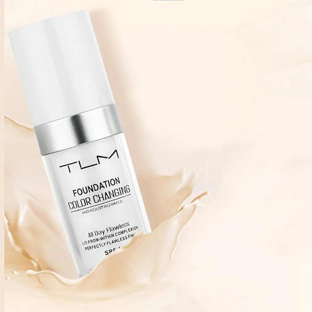 TLM Colour Changing Warm Skin Tone Foundation Makeup Base Nude Face Moisturizing Liquid Cover Concealer for Women
TLM Colour Changing Warm Skin Tone Foundation Makeup Base Nude Face Moisturizing Liquid Cover Concealer for Women