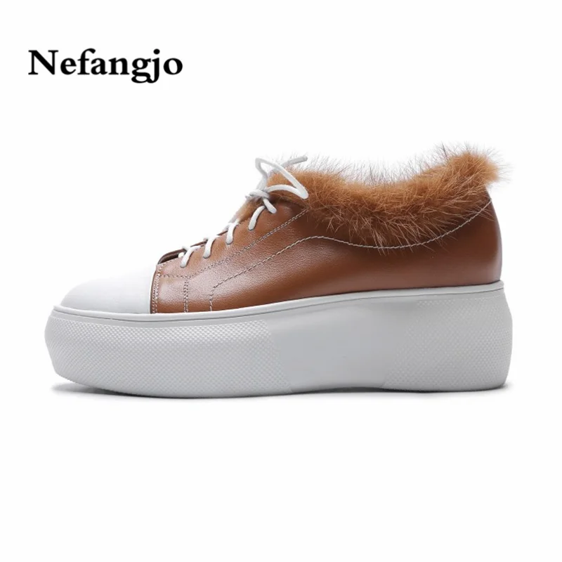 Nefangjo 2018 New Winter Shoes Women Casual Fur Keep Warm Snow Boots Fashion Thick heels Lace-Up Non-Slip Ankle Boots For Women
Nefangjo 2018 New Winter Shoes Women Casual Fur Keep Warm Snow Boots Fashion Thick heels Lace-Up Non-Slip Ankle Boots For Women