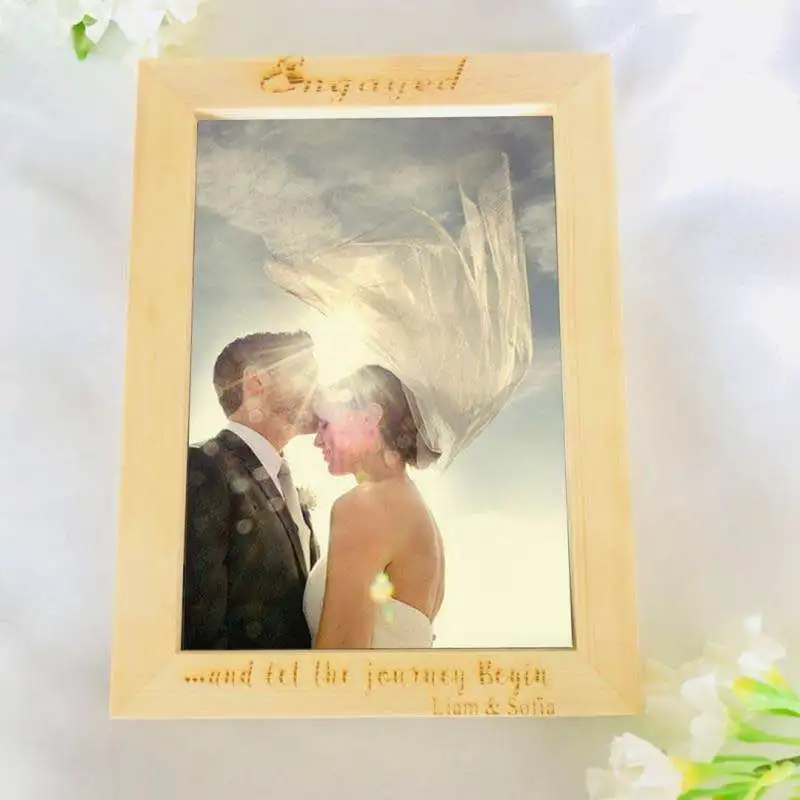 Personalized Custom Wedding Photo Frame, Customized Name and Date Wooden Picture Frame Wedding Baby Shower Photo Props Frame
Personalized Custom Wedding Photo Frame, Customized Name and Date Wooden Picture Frame Wedding Baby Shower Photo Props Frame
