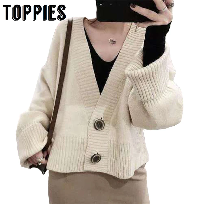 2019 Knitting Cardigan Women V Neck Sweater Short Knitted Jacket Korean Loose Single Breasted Coat
2019 Knitting Cardigan Women V Neck Sweater Short Knitted Jacket Korean Loose Single Breasted Coat