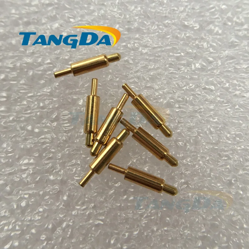 Tangda pogo pin коннектор 1 5*7 5 мм штыревой Контакт Аккумулятора тестовый Заглушка с