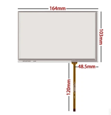 164*103 new 7.1 inch touch screen matching group create AT070TN83 v. 1 AT070TN84 handwritten touch screen
164*103 new 7.1 inch touch screen matching group create AT070TN83 v. 1 AT070TN84 handwritten touch screen