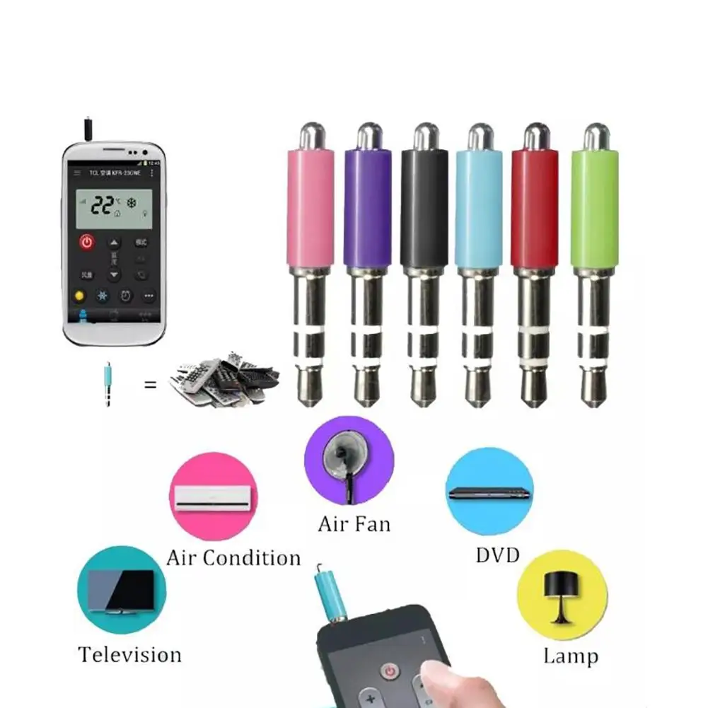 3.5mm 5PCS Portable ZaZa Infrared Remote Control For Android IOS Mobile Phone Air Conditioner TV DVD Projector
3.5mm 5PCS Portable ZaZa Infrared Remote Control For Android IOS Mobile Phone Air Conditioner TV DVD Projector