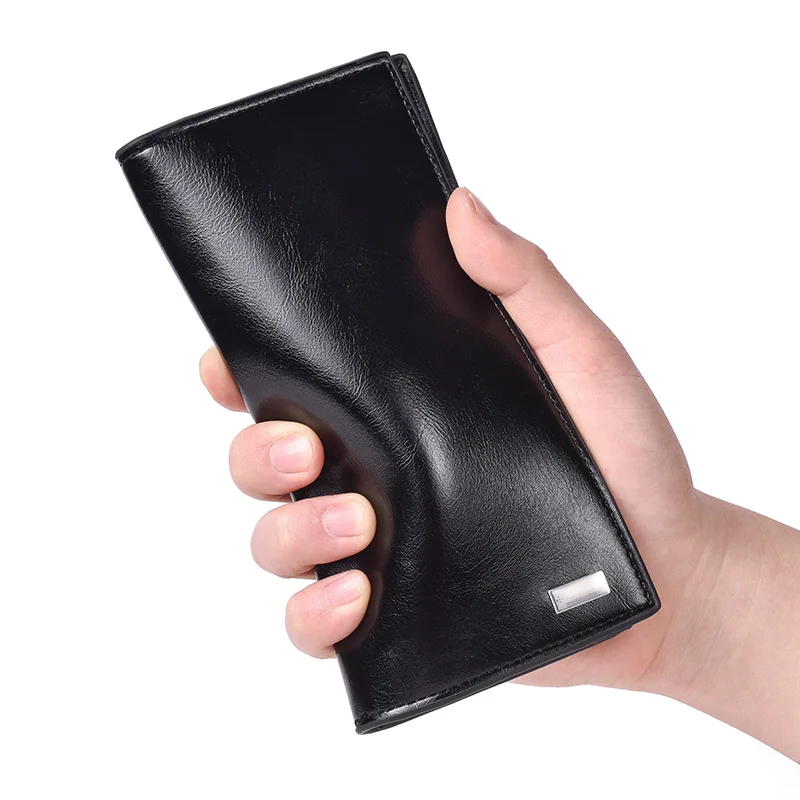 MoneRffi Men Fashion Long Wallet Soft Leather Wallet Plus Large Capacity Bag Solid Color Multi-card Package Leather Men Wallet
MoneRffi Men Fashion Long Wallet Soft Leather Wallet Plus Large Capacity Bag Solid Color Multi-card Package Leather Men Wallet