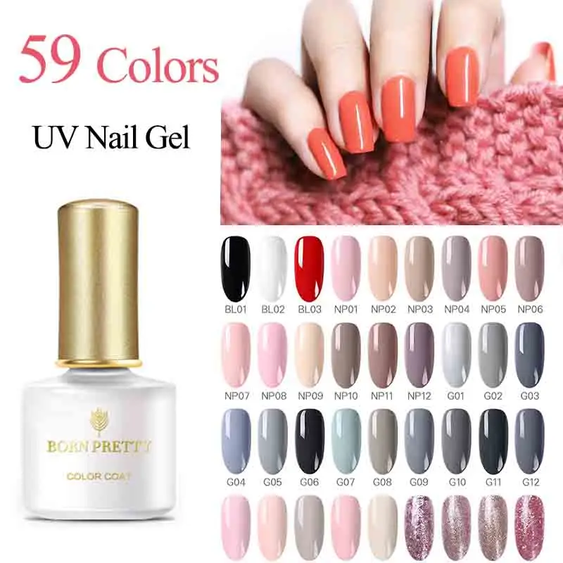 BORN PRETTY Gel Polish 6Ml Nail Art Design Manicure 59 Colors Soak Off UV Semi Permanent Primer Gel Nail Polish Lacquer Varnish
BORN PRETTY Gel Polish 6Ml Nail Art Design Manicure 59 Colors Soak Off UV Semi Permanent Primer Gel Nail Polish Lacquer Varnish