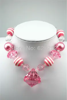 10pcs Lots Pink Pear&Water Drop chunky bugglegum children colour mixture beads necklace CB031
10pcs Lots Pink Pear&Water Drop chunky bugglegum children colour mixture beads necklace CB031