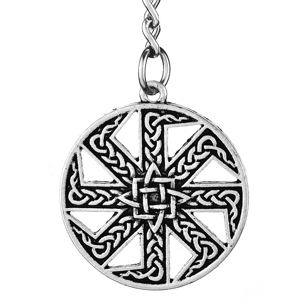 1pc Slavic Kolovrat Pendant Keychain Trinket Sun Wheel Talisman New Year Best Friend Jewelry
1pc Slavic Kolovrat Pendant Keychain Trinket Sun Wheel Talisman New Year Best Friend Jewelry
