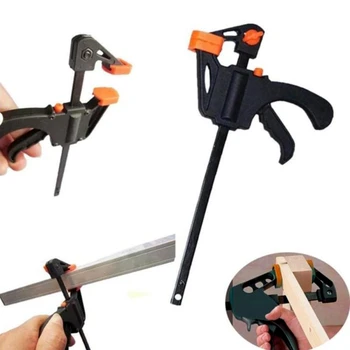 4 Inch Woodworking F Clip Woodworking Machinery Parts Woodworking Clip Quick Squeeze Carpenter Tool DIY Hand Gadget
4 Inch Woodworking F Clip Woodworking Machinery Parts Woodworking Clip Quick Squeeze Carpenter Tool DIY Hand Gadget