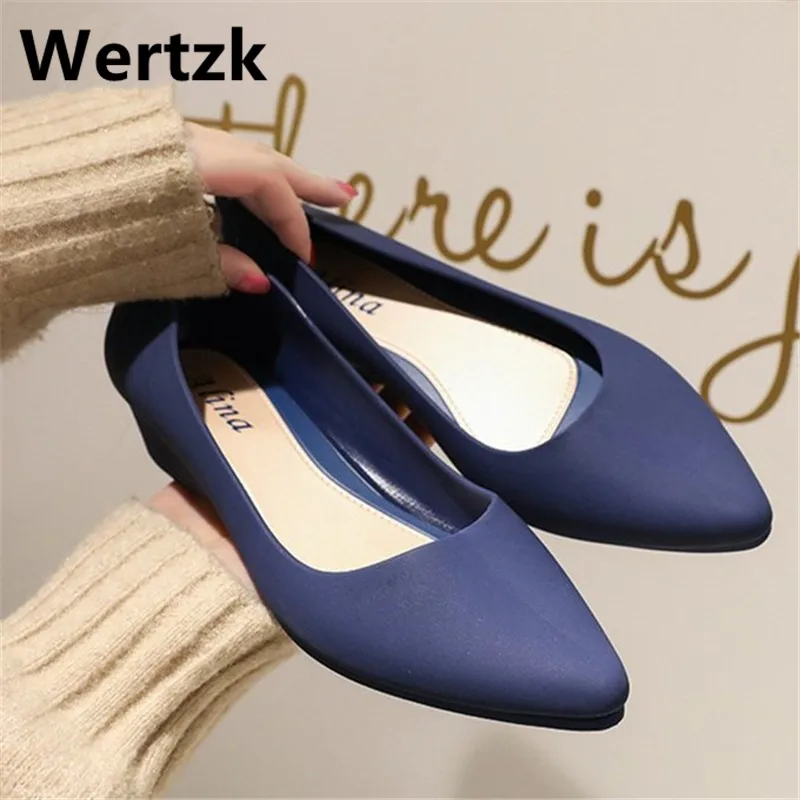 Wertzk 2019 Women Shoes Spring Autumn Fashion Flat shoes Rubber jelly shoes Casual New Zapatos Mujer Female Shoes woman L093
Wertzk 2019 Women Shoes Spring Autumn Fashion Flat shoes Rubber jelly shoes Casual New Zapatos Mujer Female Shoes woman L093
