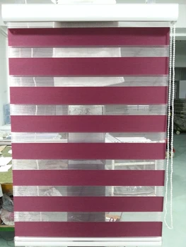 Roller Zebra Blinds 100% Polyester Translucent in Dark Purple Custom Made Window Curtains For Living Room 30 Colors
Roller Zebra Blinds 100% Polyester Translucent in Dark Purple Custom Made Window Curtains For Living Room 30 Colors