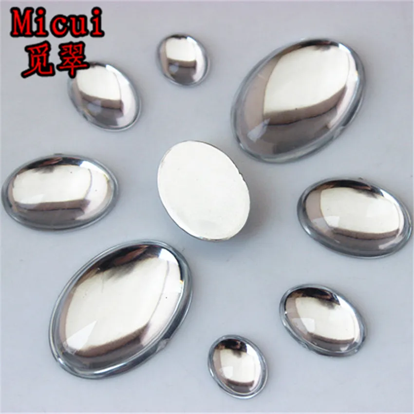 Micui 100PCS Oval shape Acrylic Rhinestones crystal Flatback Clear Color For Clothes Dress Decorations Jewelry Accessories SM105
Micui 100PCS Oval shape Acrylic Rhinestones crystal Flatback Clear Color For Clothes Dress Decorations Jewelry Accessories SM105