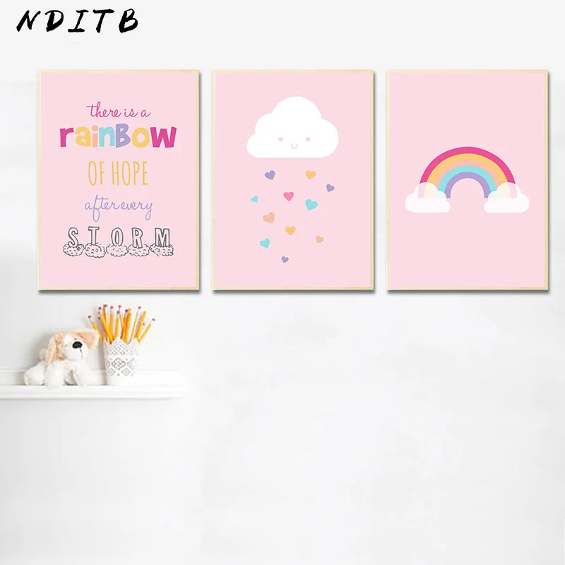 Children Poster Pink Rainbow Nursery Quotes Print Wall Art Canvas Painting Minimalist Nordic Baby Kid Bedroom Decoration Picture
Children Poster Pink Rainbow Nursery Quotes Print Wall Art Canvas Painting Minimalist Nordic Baby Kid Bedroom Decoration Picture