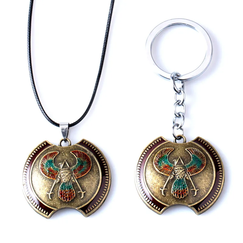 Assassins Game Assassin's Origins Keyring Eagle Logo Pendant Necklace Keychain Charm Gift Souvenir drop-shipping
Assassins Game Assassin's Origins Keyring Eagle Logo Pendant Necklace Keychain Charm Gift Souvenir drop-shipping
