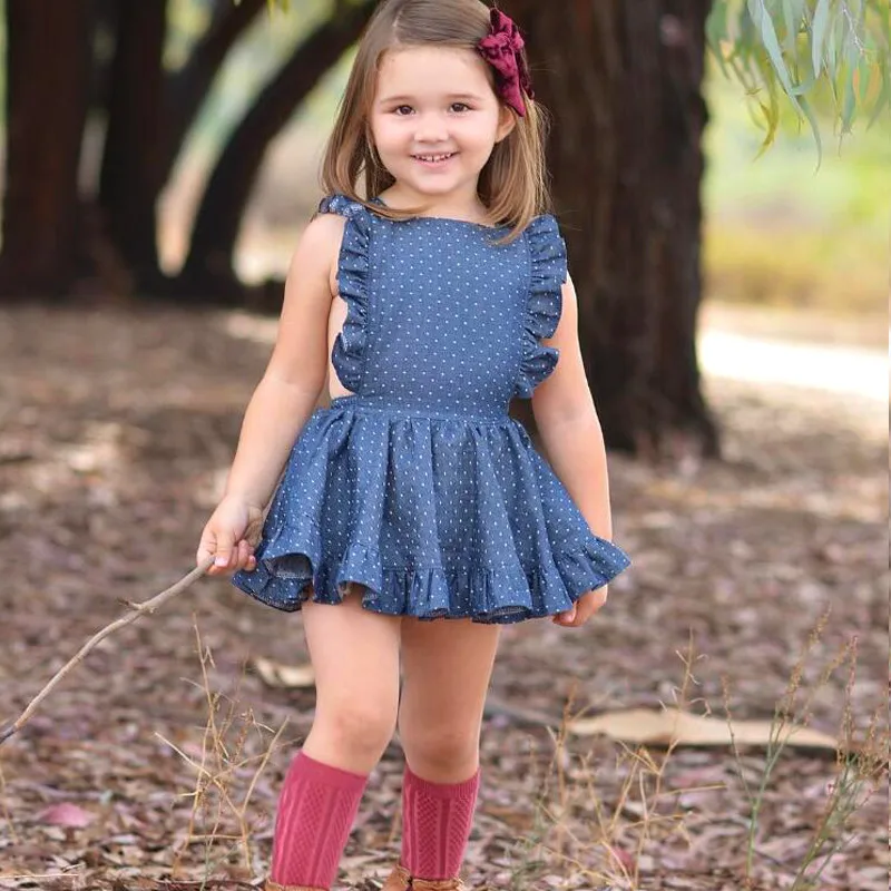 Pudcoco Summer Baby Girls Dress Kids Sleeveless Polka Dot Dress Ruffles Casual Sundress Baby Girls Clothes
Pudcoco Summer Baby Girls Dress Kids Sleeveless Polka Dot Dress Ruffles Casual Sundress Baby Girls Clothes