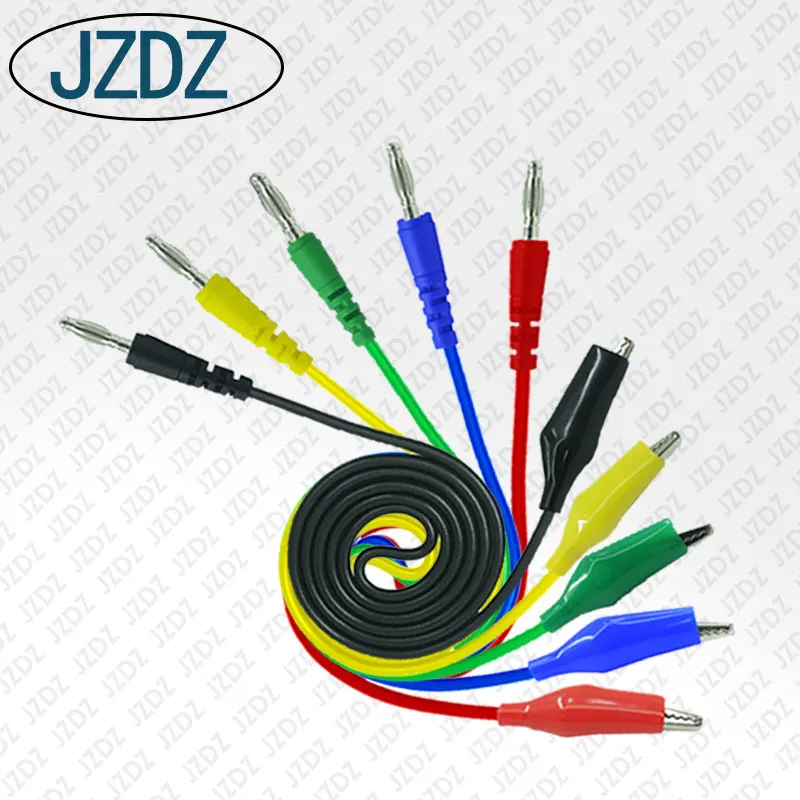 JZDZ DIY copper alligator clip to 4mm banana plug test wire can be used for multimeter
JZDZ DIY copper alligator clip to 4mm banana plug test wire can be used for multimeter