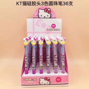 1 lot=36pcs 3 colors muticolor ballpoint pen cute cartoon animal students favorite gift prize stationery
1 lot=36pcs 3 colors muticolor ballpoint pen cute cartoon animal students favorite gift prize stationery
