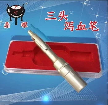 fleam metal three head bloodletting pen for cupping massage free shipping
fleam metal three head bloodletting pen for cupping massage free shipping