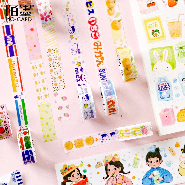 Japanese snack shop series Decorative Washi Tape DIY Scrapbooking Sticker Label Masking Tape School Office Supply Stationery
Japanese snack shop series Decorative Washi Tape DIY Scrapbooking Sticker Label Masking Tape School Office Supply Stationery