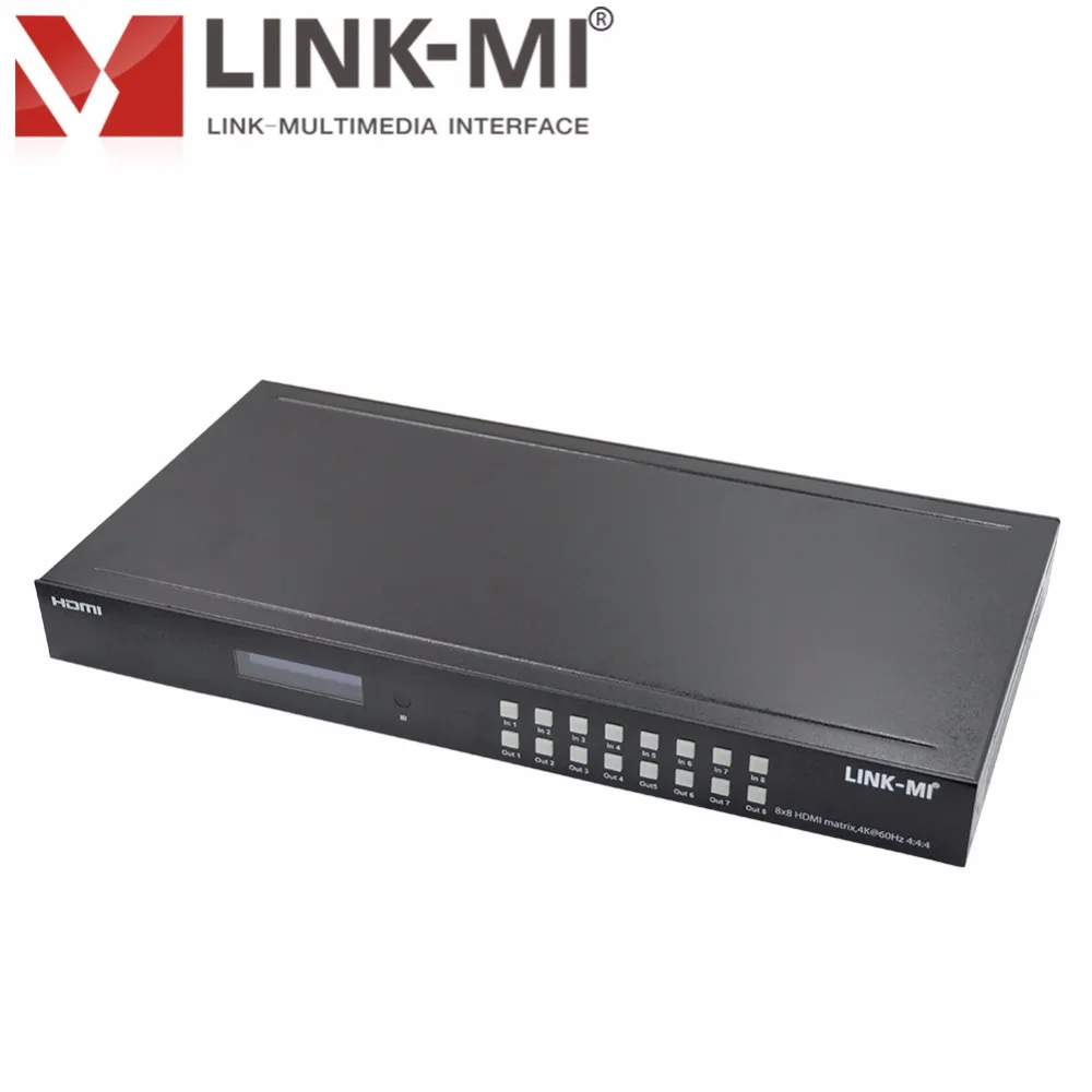 LM-MX11 hdmi spltter 8x8 matrix 3d switch 3.5mm stereo jack audio output HDMI 2.0 version RJ45 RS232 18Gbps HDR10
LM-MX11 hdmi spltter 8x8 matrix 3d switch 3.5mm stereo jack audio output HDMI 2.0 version RJ45 RS232 18Gbps HDR10
