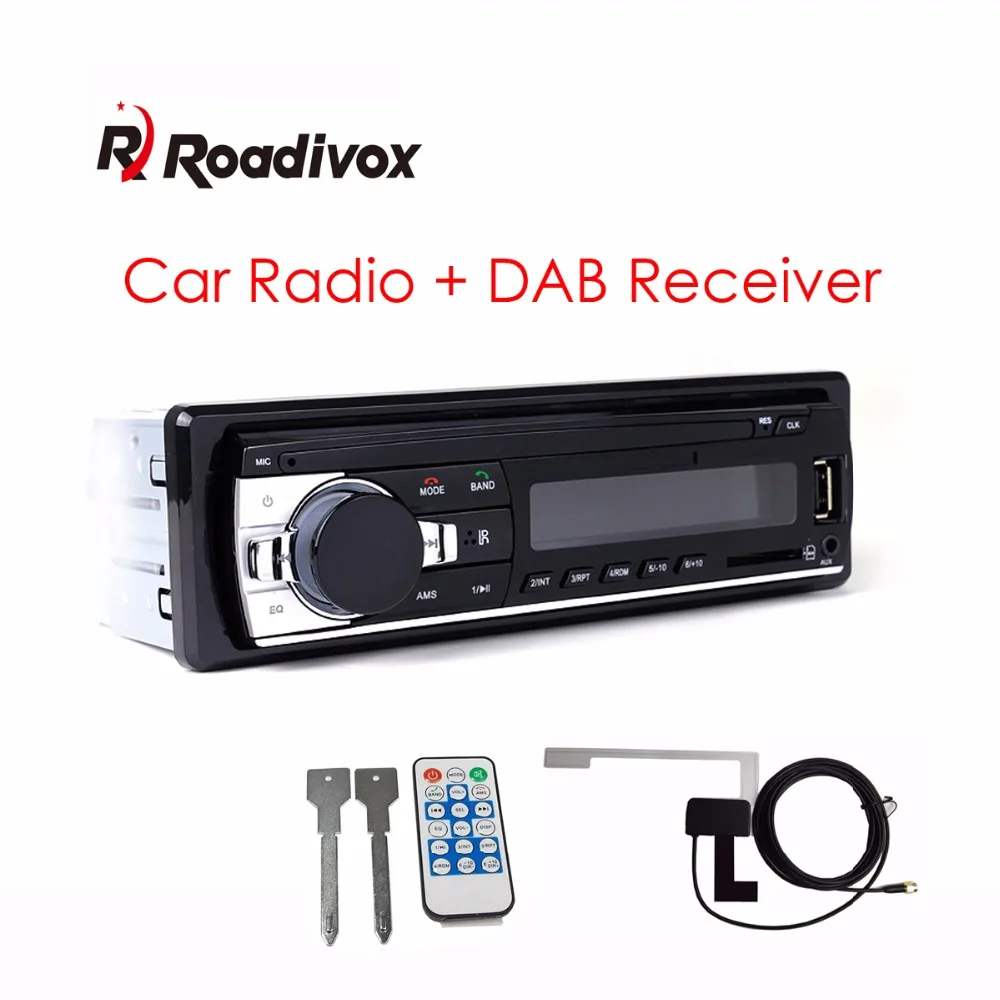 1 Din Car Radio DAB Receiver with FM AM RDS Bluetooth Auto Car Radio MP3 Stereo Audio Player 45Wx4 Music USB/SD In Dash Aux in
1 Din Car Radio DAB Receiver with FM AM RDS Bluetooth Auto Car Radio MP3 Stereo Audio Player 45Wx4 Music USB/SD In Dash Aux in