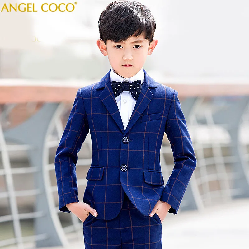 Boys Suits for Weddings New Arrival Solid Navy Blue boys wedding suit Formal suit for boy kids wedding suits blazer boy Menino
Boys Suits for Weddings New Arrival Solid Navy Blue boys wedding suit Formal suit for boy kids wedding suits blazer boy Menino