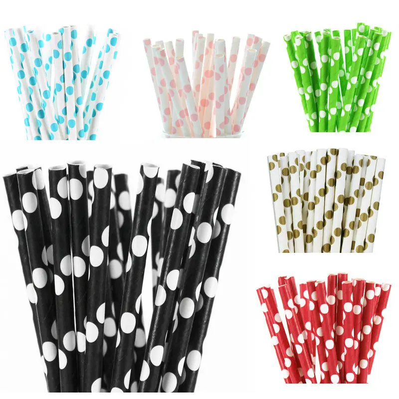 25pcs/lot Polka Dot Paper Straws for Kids Birthday Wedding Decoration Party Straws Event Supply Creative Paper Drinking Straws
25pcs/lot Polka Dot Paper Straws for Kids Birthday Wedding Decoration Party Straws Event Supply Creative Paper Drinking Straws