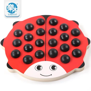 Baby Wooden Beetles Memory Chess Red Board 22 Pieces Colorful Dice Learning Educational Preschool Training Toys for Children
Baby Wooden Beetles Memory Chess Red Board 22 Pieces Colorful Dice Learning Educational Preschool Training Toys for Children