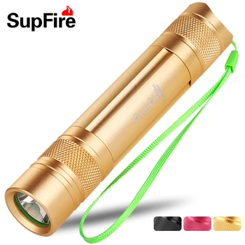 Supfire Original S5 LED Flashlight Aluminum IP6-7 Waterproof Portable Torch light Cree XPE with 18650 Battery S004
Supfire Original S5 LED Flashlight Aluminum IP6-7 Waterproof Portable Torch light Cree XPE with 18650 Battery S004