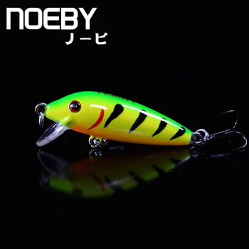 NOEBY 50mm 3.3g Minnow Bait Floating 0-1m 3D Eyes Floating VMC Hook Wobblers Swimbait Leurre Souple Feeder A La Carpe Lure
NOEBY 50mm 3.3g Minnow Bait Floating 0-1m 3D Eyes Floating VMC Hook Wobblers Swimbait Leurre Souple Feeder A La Carpe Lure