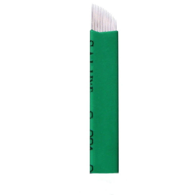 100PC Microblading Needles Blades 0.18mm Diameter 16 pin Lamina Agulha Sobrancelha Tebori Microblading 16 Pontas Flex brow tatoo
100PC Microblading Needles Blades 0.18mm Diameter 16 pin Lamina Agulha Sobrancelha Tebori Microblading 16 Pontas Flex brow tatoo