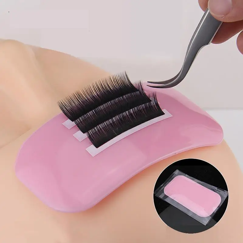 New Pink Eyelash Stand Pad Thicker Reuseable Pallet Eye Lashes Silicone Stand Pads Eyelash Holder for Eyelash Extension Tools
New Pink Eyelash Stand Pad Thicker Reuseable Pallet Eye Lashes Silicone Stand Pads Eyelash Holder for Eyelash Extension Tools