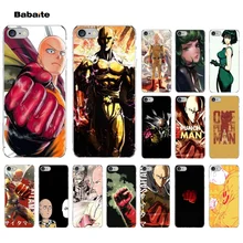 Babaite ANIME un golpe hombre chica Coque caja del teléfono de la cáscara del teléfono para iPhone 6S 6plus 7 7plus 8 8Plus X Xs X MAX 5 5S XR cubierta(China)
