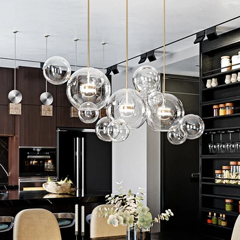 Modern Creative molecular Glass Led ceiling lights plafond lamp for home living room lights ceiling light fixture Kitchen lamps
Modern Creative molecular Glass Led ceiling lights plafond lamp for home living room lights ceiling light fixture Kitchen lamps