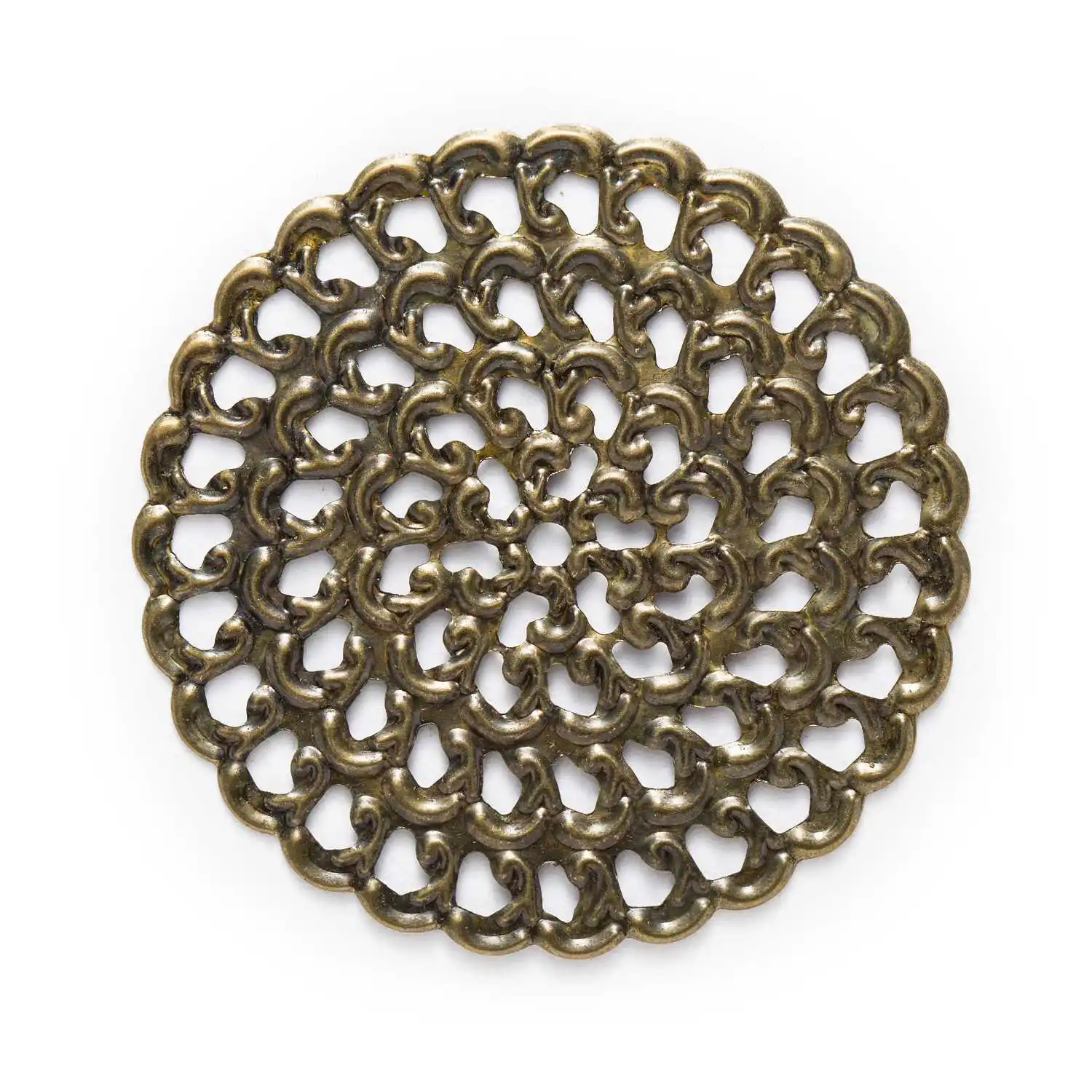 10/30 Piece Bronze Tone Filigree Hollow Round Shaped Wraps Connnector Embellishments Findings Jewelry Making DIY 48mm
10/30 Piece Bronze Tone Filigree Hollow Round Shaped Wraps Connnector Embellishments Findings Jewelry Making DIY 48mm