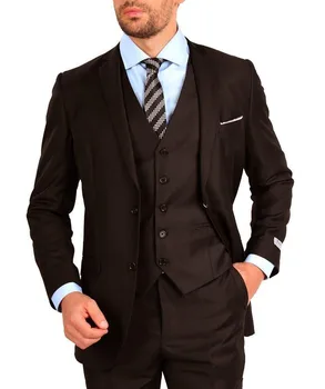 2018 Custom made Groom Wedding suits Brown Notched lapel 3 pieces Tuxedos Groomsmen suits( jacket+Pants+vest+tie)
2018 Custom made Groom Wedding suits Brown Notched lapel 3 pieces Tuxedos Groomsmen suits( jacket+Pants+vest+tie)