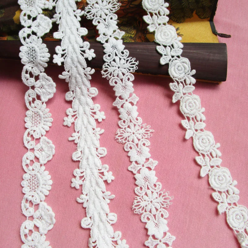Good quality Ivory Lace Trim Ribbon Tape 100% Cotton Crocheted Fabric DIY Net Cord For Apparel Sewing Decor african lace fabric
Good quality Ivory Lace Trim Ribbon Tape 100% Cotton Crocheted Fabric DIY Net Cord For Apparel Sewing Decor african lace fabric