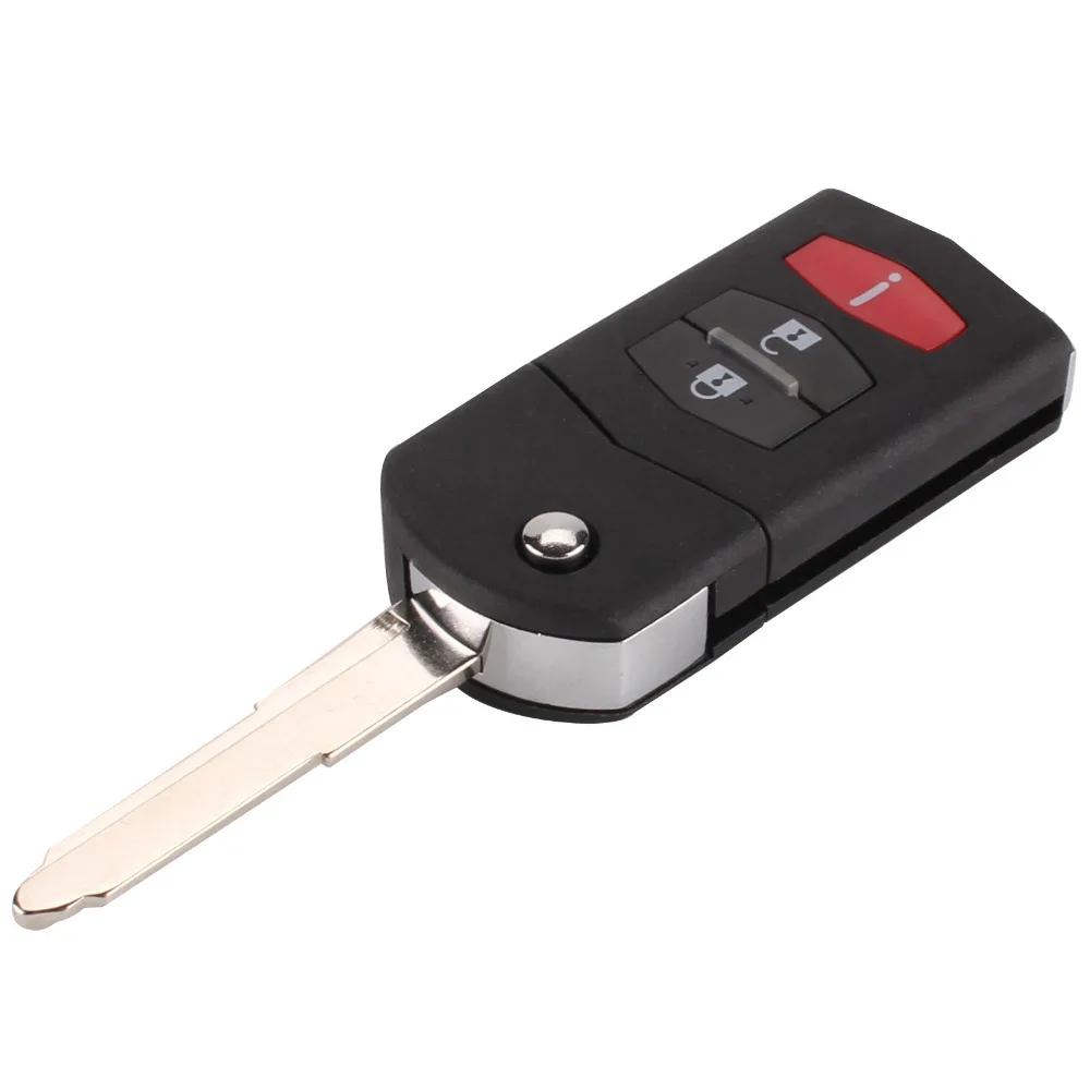 chiave telecomando per Mazda 3 5 6 RX-8 MX-5 Miata CX-7 CX-9 05-13 Remote 3 Button Car Key Shell Folding Flip Key Fob 8 chiave telecomando per Mazda 3 5 6 RX-8 MX-5 Miata CX-7 CX-9 05-13 Remote 3 Button Car Key Shell Folding Flip Key Fob - HTB1Mda7XBfM8KJjSZFhq6ARyFXaB